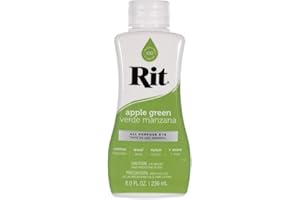Rit Dye Liquid – Wide Selection of Colors – 8 Oz. (Apple Green)