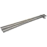 Peco HO Scale Code 83 Electrofrog #8 Left-Hand Turnout