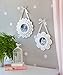 Layered Flower Pedal Wood Hanging Frame Set