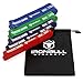 Pull Up Assist Band, Premium Stretch Resistance Bands - Mobility Bands - Powerlifting Bands - Extra Durable and Heavy Duty Pull-Up Bands - Works with Any Pullup Station (Five-Band Set)