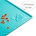 PETCEE Large Cat Bowl Mat is Water-Proof and Non-Toxic