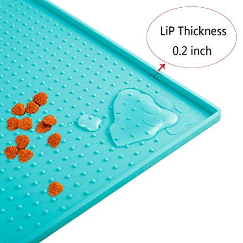PETCEE Cat Food Mat is Solved Messy When Feeding