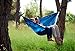 Rip Resistant Single Parachute Camping Hammock with 2 Multi Loops Tree Straps Included. Ultralight Nylon. Portable & Compact. Best for Hiking, Backpacking, Trek & Travel. Special Compression Bag