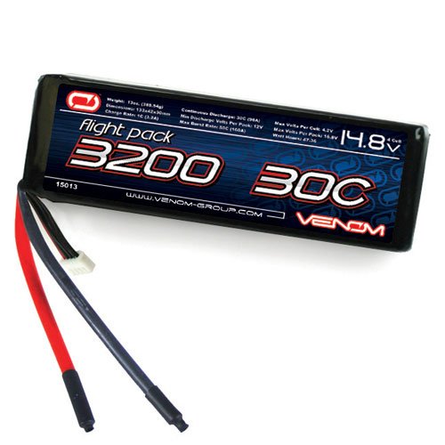 Venom 30C 4S 3200mAh 14.8 LiPO Battery