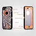 iPhone 7 Case, [Shockproof] [Drop Protection] [Heavy Duty] Tough Rugged Hybrid Hard Shell Cover Case with Belt-Clip for Apple iPhone 7 [4.7 inch] (i7-Orange-Case)