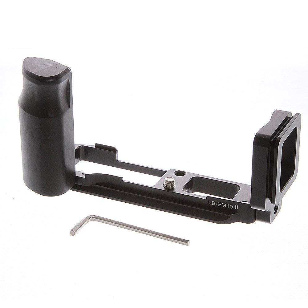 Quick Release L Bracket Plate For Olympus OMD E-M10 Mark II RRS Arca Fits Arca-Swiss Standard