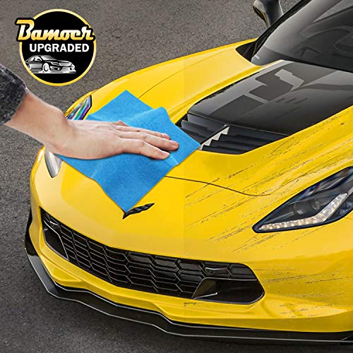Bamoer [Upgraded Scratch Remover Cloth,Multipurpose Car Paint Scratch Repair Cloth,Car Scratch Removal Cloth,Magic Paint Scratch Remover for Surface Repair,Scuffs Remover,and Strong Decontamin - Thumbnail 7