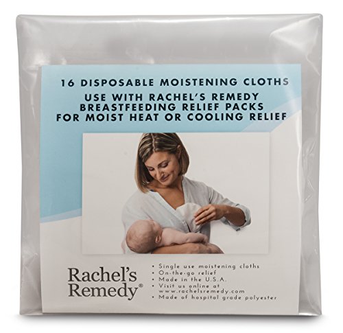 Rachel's Remedy 16 Disposable Moistening Cloths - For Use with Therapy Pack - FDA Cleared