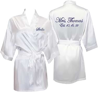 Satin Robe for Women \u0026 Bridesmaid Robes 