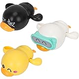 Homelove Bath Toy, Kids Cute Duck Clockwork Bathtub Swimming Pool Toy, Wind Up Baby Bath Toys for Toddlers 1-3, Boys & Girls