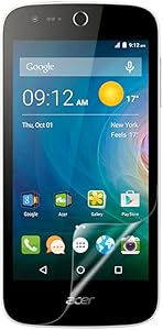 Celicious Vivid Invisible Glossy HD Screen Protector Film Compatible with Acer Liquid M330 [Pack of 2]