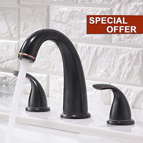 Buy Antique Solid Brass Two Handle Three Hole Oli Rubbed Bronze