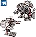 MU 3D Metal Puzzle Terran Viking Set Armor Model Kits YM-N026 DIY 3D Laser Cut Assemble Jigsaw Toy