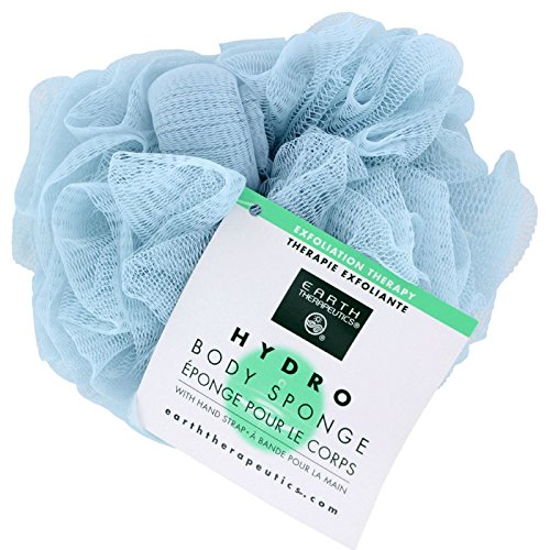 Earth Therapeutics Hydro Body Sponge With Hand Strap Blue