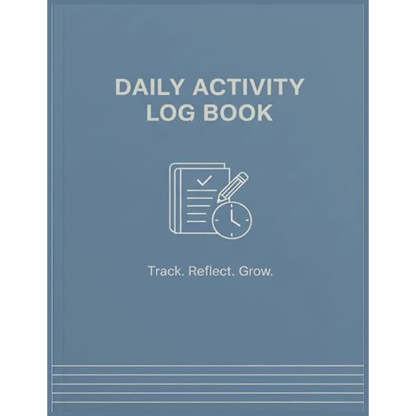 Daily Activity Log Book For Work - 50 Binder Inserts, 8.5x11" Time - View #12
