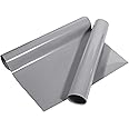 VINYL FROG Heat Transfer Vinyl Roll HTV Vinyl - 10" x 5ft Grey Iron on Vinyl for T-Shirts, Heat Press Vinyl for DIY Craft Des