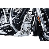 Kuryakyn 5664 Motorcycle Accent Accessory: Lower Front End Frame Chin Fairing for 2014-19 Indian Motorcycles, Chrome