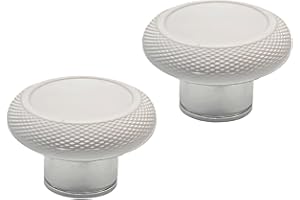 ANGLEPINGPING 2 Pack Elite 2 Controller Short Thumbsticks Replacement for Xbox Elite Series 2 Controller,0.39in Standard Height Concave Magnetic Analog Short Joysticks for Elite Series 2 Core Controller (White)