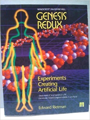 Genesis Redux Experiments Creating Artificial Lifebook And - 