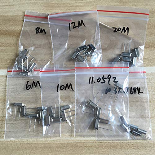 image for BSNOVT hc-49s DIP Crystal Oscillator Electronic Kit Resonator Ceramic 