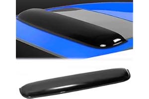 Deebior 34"(Not Wider Than 32.8") Sunroof Wind Deflector,Universal Fit Moonroof Window Visor for Deflecting Noise, Rainy and Windy Weather,Car Accessories Sun Shade Waterproof Double Side Tape RN88