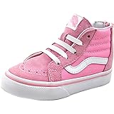 Vans Kids Sk8-Hi Zip (Checkerboard) Skate Shoe