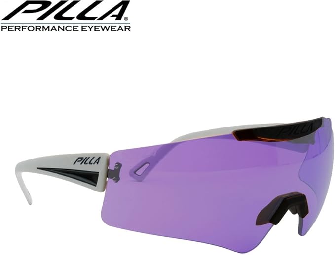Pilla Vigilante Shooting Glasses 22N Purple Lens Grey Frame Amazon.co