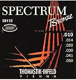 Thomastik-Infeld SB110 Acoustic Guitar Strings, Spectrum Series 6 String Set (10-50) E, B, G, D, A, E
