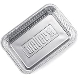 Weber 6415 Small 7-1/2-Inch-by-5-inch Aluminum Drip Pans, Set of 10