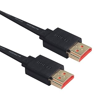 Línea 3D 4K HD Cable Plano Hdmi 1M 1.5M con Adaptador ...