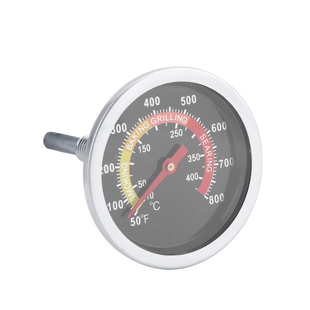 50~800℉ Stainless Steel BBQ Thermometer Temperature Gauge for Barbecue Cooking Thermometer for Oven Termometro Asador B Make Sure This Is Compatible By Entering.-for weber grill thermometer nach