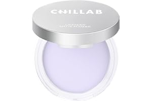 Chillab Lavender Matte Powder, Lightweight Translucent Setting Powder for Oily Skin, Oil Control for Men & Women, No Powdery Look, Blurs Pores, Matte Finish, Shine-Free, Face Powder for All Skin Tones