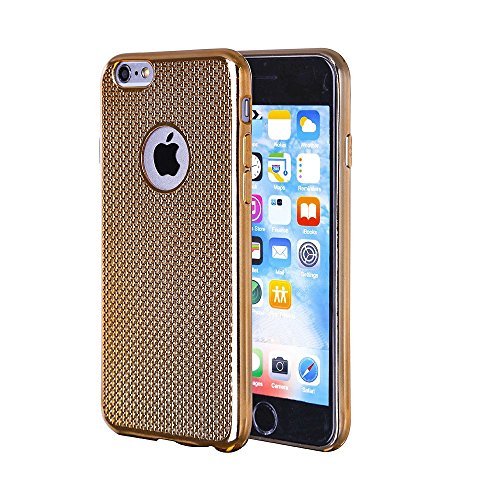 Iphone 6S Case,Ayumini Ultra Thin And Slim Design,Non Slip Surface Shockproof Lightweight Electroplate Plating Tpu Silicone For Apple Iphone 6 And Iphone 6S Gold (4.7) (608408660910)