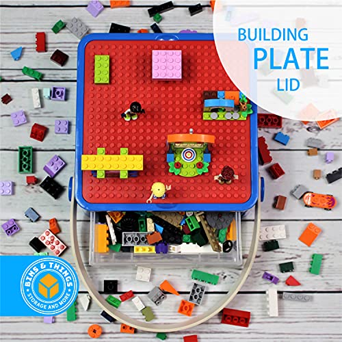 Bins & Things Storage Container with Lego Compatible