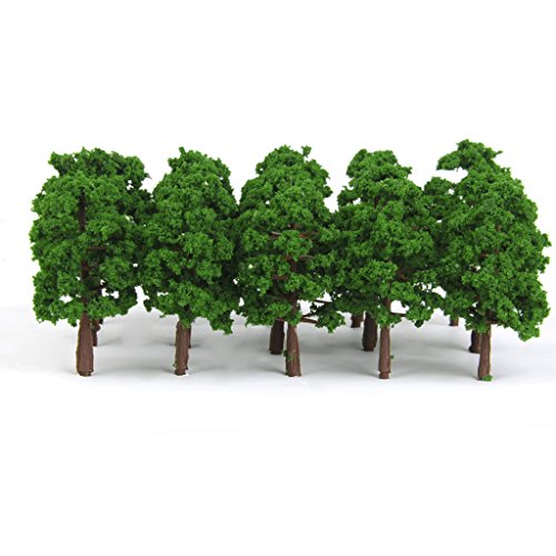60pcs Woodland scenics Trees Model Forest Making Accessories n Scale 1 150 Train Railway Railroad Scenery Diorama or Layout - Thumbnail 5