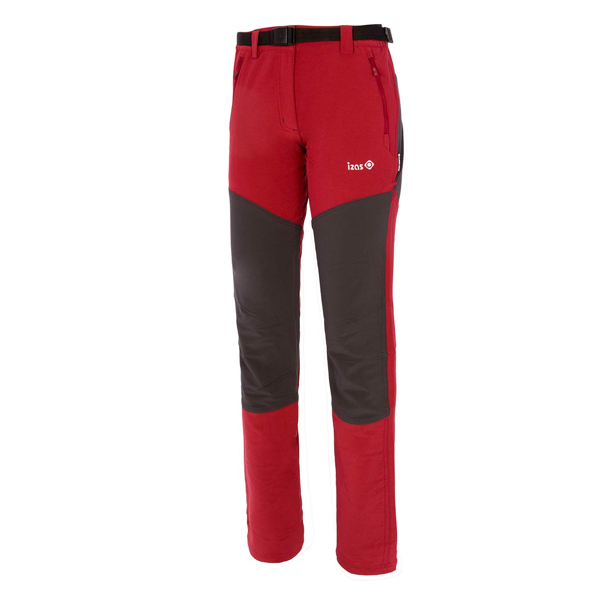 Isa'S Men Dorota Stretch Pant - Mineral Red/Dark Grey, 2X-Large
