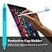Kutop Case Compatible Apple Pencil Case, Soft Silicone Protective Cap Holder Sleeve Pouch Shockproof Drop Proof Cover for iPad Pro 9.7/10.5 Pen Accessories, Blue
