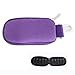 Rudmox Keychain Essential Oil Carrying Case Holds 10 Bottles 2ml&3ml for Travel or Home Storage Shockproof Padded Thick Foam Inside with with 5pack 2ml Dram Vials Sample (Purple)