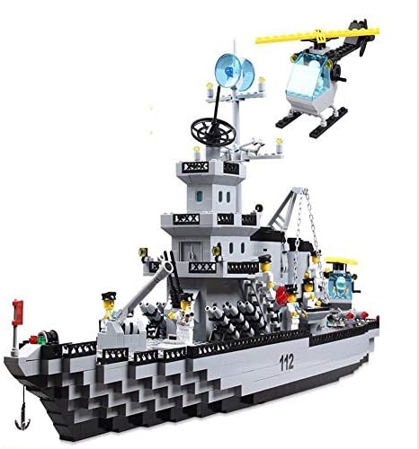 Yyz Military series building blocks small particles assembled aircraft carrier model children's toy cruise ship birthday gift