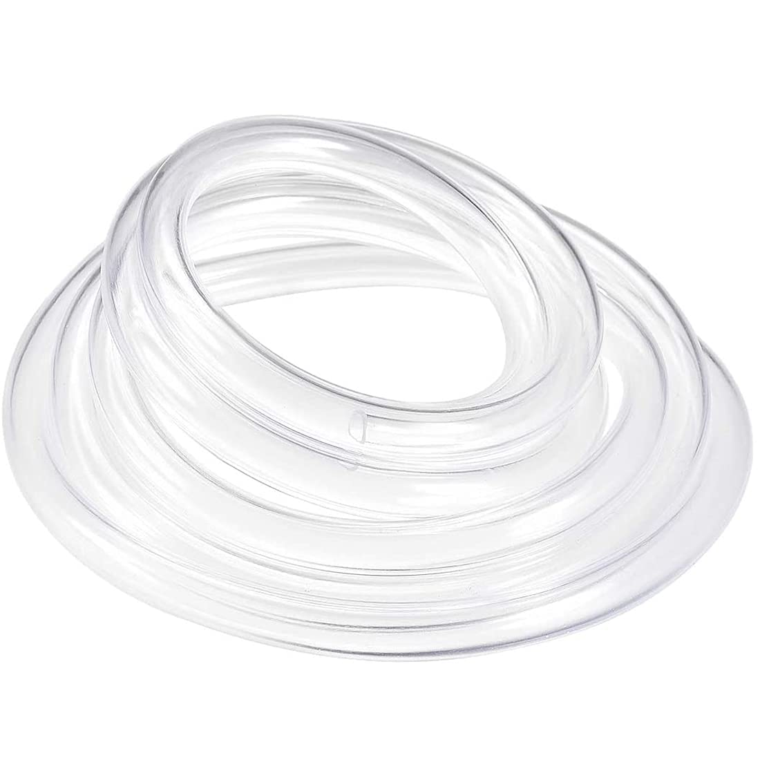 Photo 1 of JoyTube Industrial Grade Plastic PVC Vinyl Tubing,5/16" ID x 7/16" OD Clear Tube BPA Free Air Hose Line,10FT