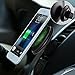 sharllen Qi Wireless Car Charger, Magnetic Car Wireless Charger Mount Vent Holder For iPhone X 8 8plus Samsung Galaxy Note 8 S8 S8plus S7 S7 Edge 5 S6 Edge Plus & Qi Enabled Devices
