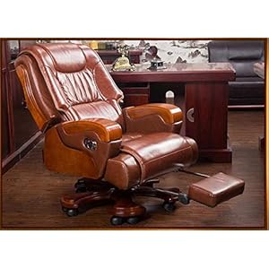 IHCIAIX Gaming Chair,Office Chair,Solid Wood Executive Chair boss Chair can Lie Massage Office Chair can be Raised and Lowered Swivel Chair Home Computer Chair,08