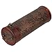 BQLZR Round Wooden Retro Vintage Wine Bottle Travel Storage Box Wine Bottle Case Holder Carrier