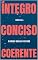 Livro Íntegro, conciso, coerente (Crônicas)