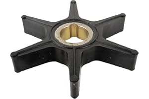 SLSRPMT 47-850893 Water Pump Impeller For Mercury Mariner Chrysler Force Outboard 15 18 25 30 40 45 50 HP Replace Sierra 18-3057 47-85089-10 47-85089-3 8M0204712 8508910