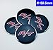 4pcs D020 56.5mm Emblem Badge Sticker Wheel Hub Caps Centre Cover RT R/T Dodge Charger Ram 1500 Challenger Jeep Grand Cherokee