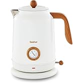 Seehot® 1.7L (57.oz) Electric Kettle with Thermometer, 1200W Large Electric Tea kettle with 304 Stainless Steel,Auto shut off