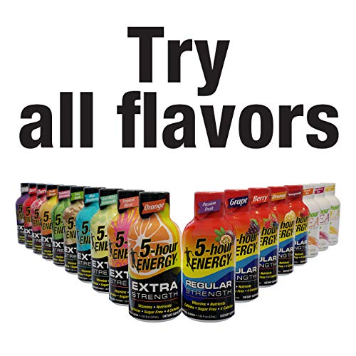 5-hour ENERGY Shot, Extra Strength Berry, 1.93 Ounce, 24 Count - Thumbnail 6