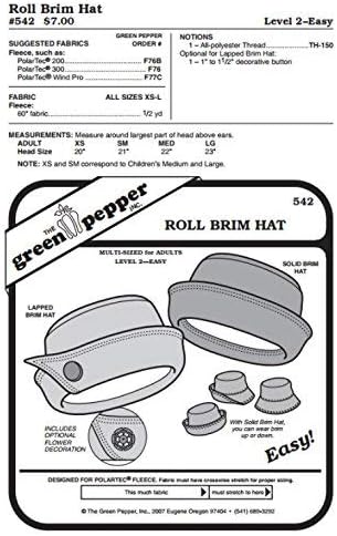 brim hat pattern