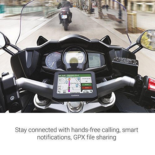 image for Garmin Zumo 396LMT-S Motorcycle GPS Navigator Bundle with GPS, Hard EV